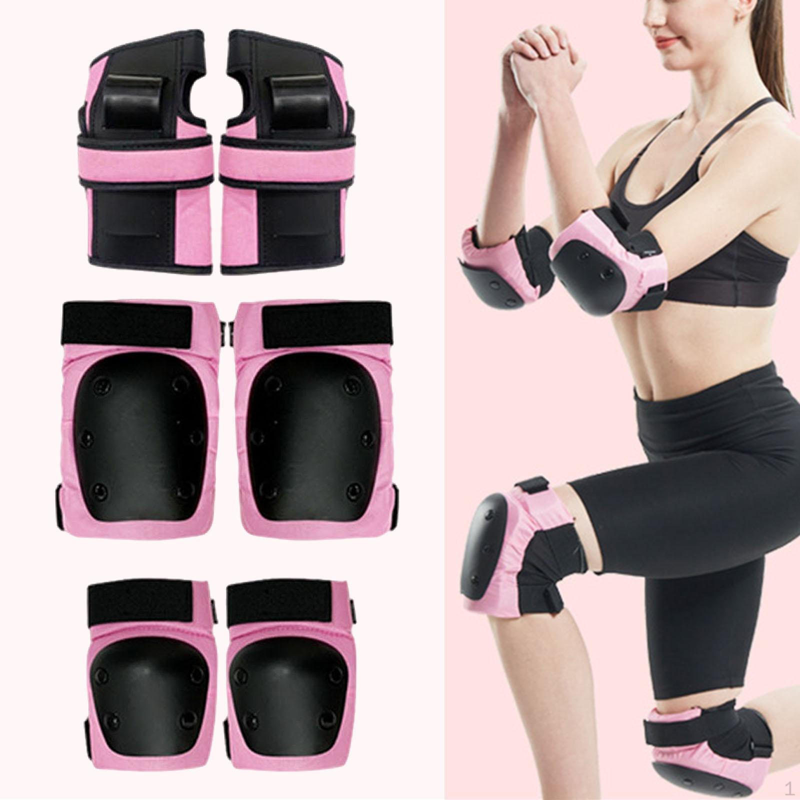 

Защитные накладки на колени и локти с защитой запястья для велоспорта и роликовых видов спорта M