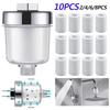 Water Outlet Purifier Kit Universal Faucet Filter Kitchen Bathroom Shower Filter Transparent Bathroom Filtration System For Home