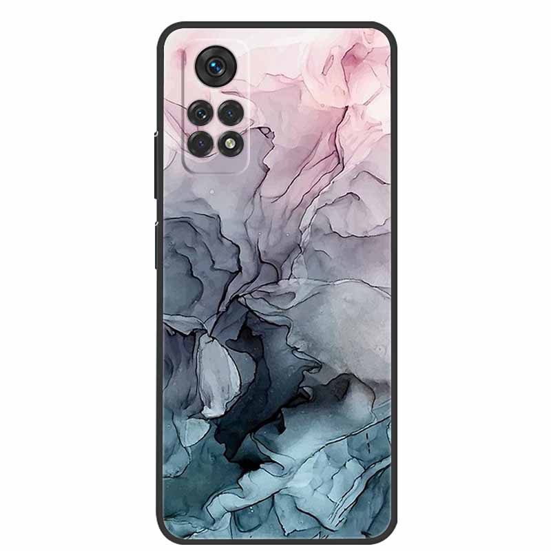 Pro pouzdro Xiaomi Redmi Note 11 Mramorové Silikonové TPU Měkké Zadní Kryt Pouzdro na Telefon pro Redmi Note 11S 11 S Funda Roztomilé Nárazuvzdorné Coque