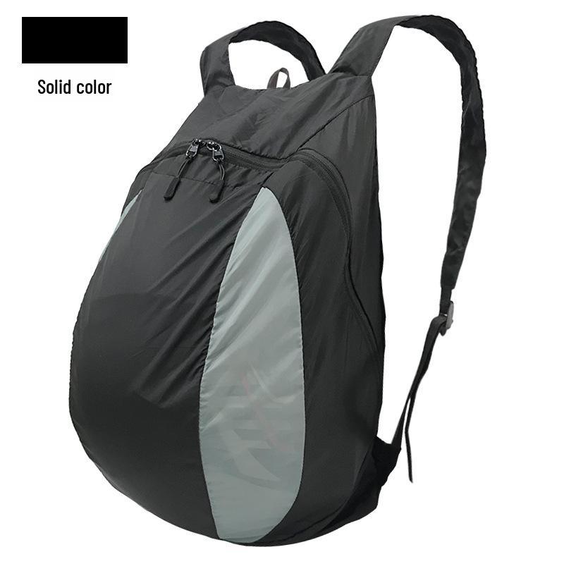 Nylon Lightweight Multi-Use Backpack for Motorcycle, Gym, and Basketball Gear 24L