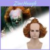 Het Pennywise Cosplay Pruik Met Hittebestendig Zijde Voor Halloween Kostuum En Thematische Feesten