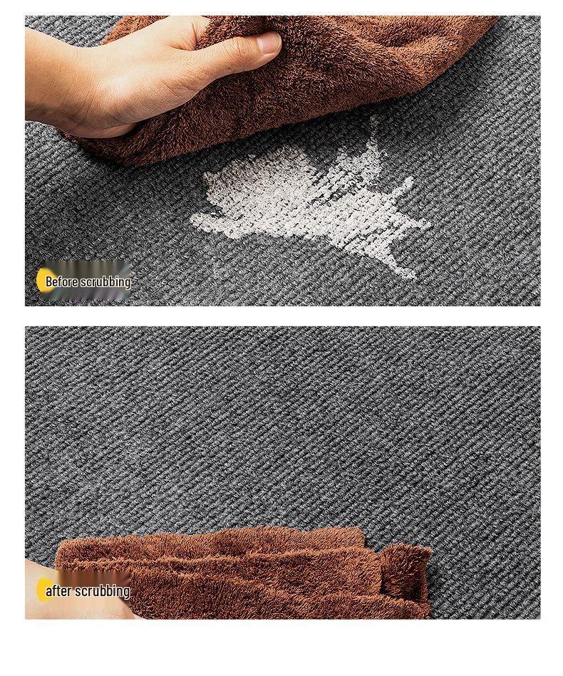 Elegant Non-Slip Outdoor Door Mat - Durable, Cuttable, Dirt-Resistant Foyer Entry Mat