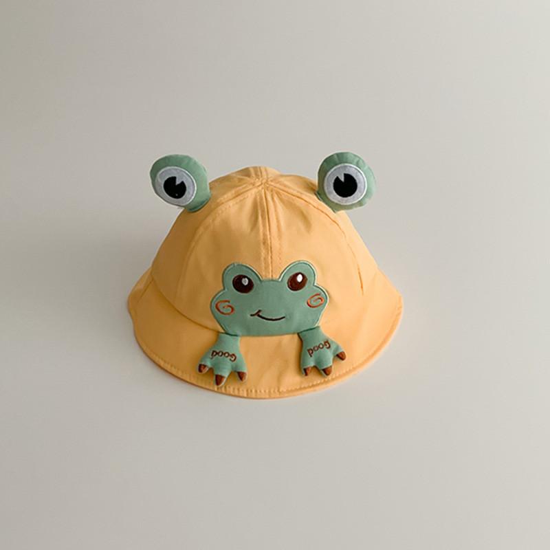 Lovely Infant Frog Cap Sun Hat For Baby Child Outdoor Sun Protection