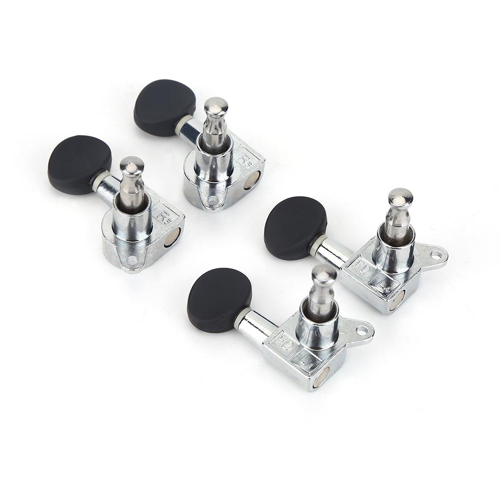 

2R 2L Closed Aluminum Alloy Machine Heads String Tuning Key Pegs Tuners for Ukulele