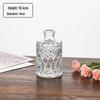 SEE KEAN Simple Striped Glass Vase