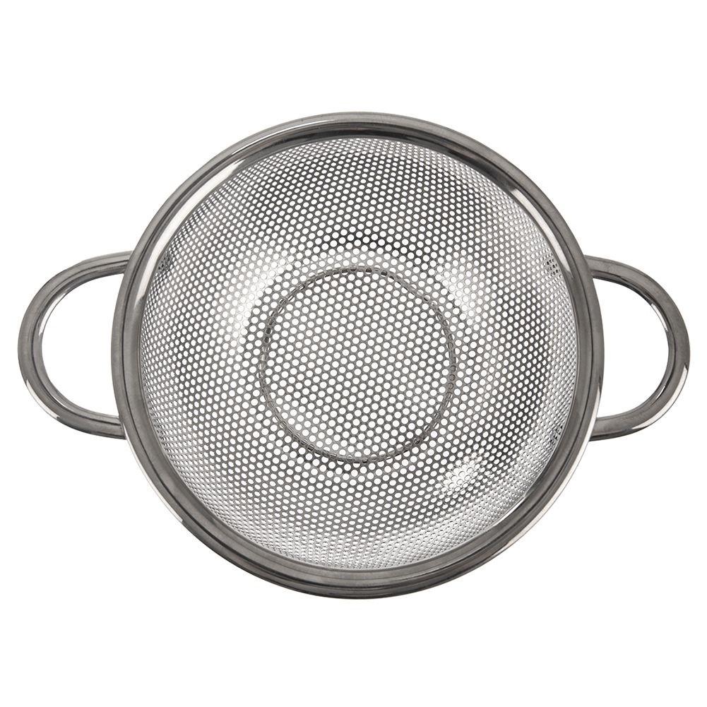 Cedzak kuchenny z uchwytami durszlak stalowy sitko ANETT 16.5cm ORION 124476