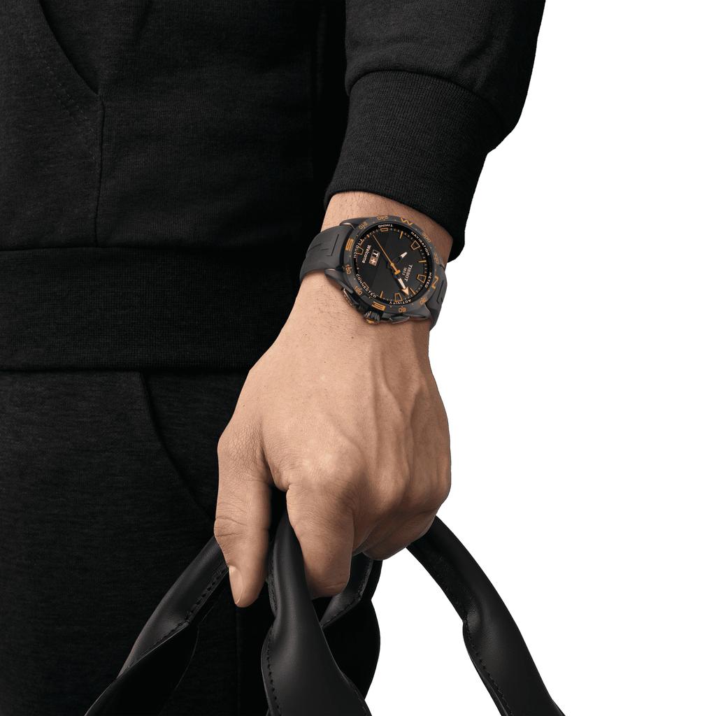 Tissot black Dial Men's Fashion Watch T121.420.47.051.04