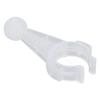 Universal Hose Holder Clip Oxygen Tube Cannula Transparent Fixing Clamp for Hospital