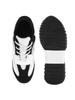 Chunky Platform Sneakers for Women Colorblock || Lace-Up Athletic Shoes with Wavy Sole Design Casual and Party