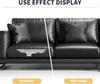 Black Leather Tape Leather DIY Repair Patch Tape Self Adhesive Leather Repair for Furniture Couch Sofa Car Seats Office Use Chair
