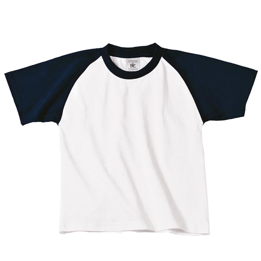 B&C Childrens/Kids Baseball T-Shirt