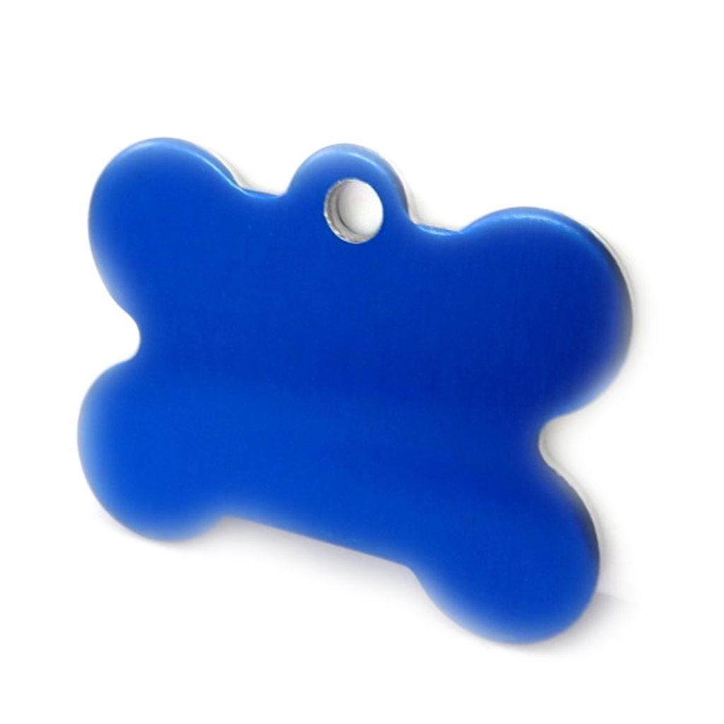 Les Trésors De Lily [C3718] - Médaille Animaux 'Os' Bleu