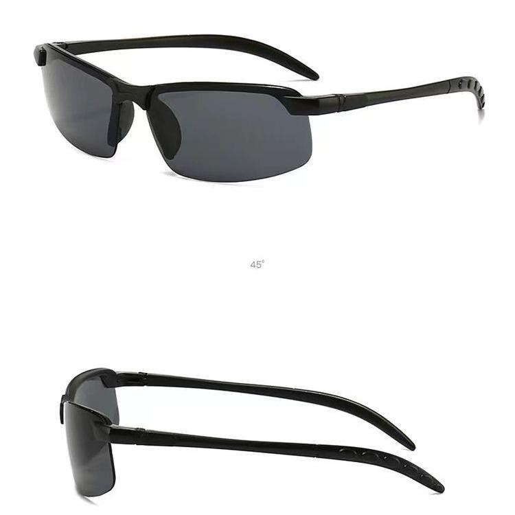 Men's Half-Frame Cycling & Fishing Sunglasses - Day/Night Vision