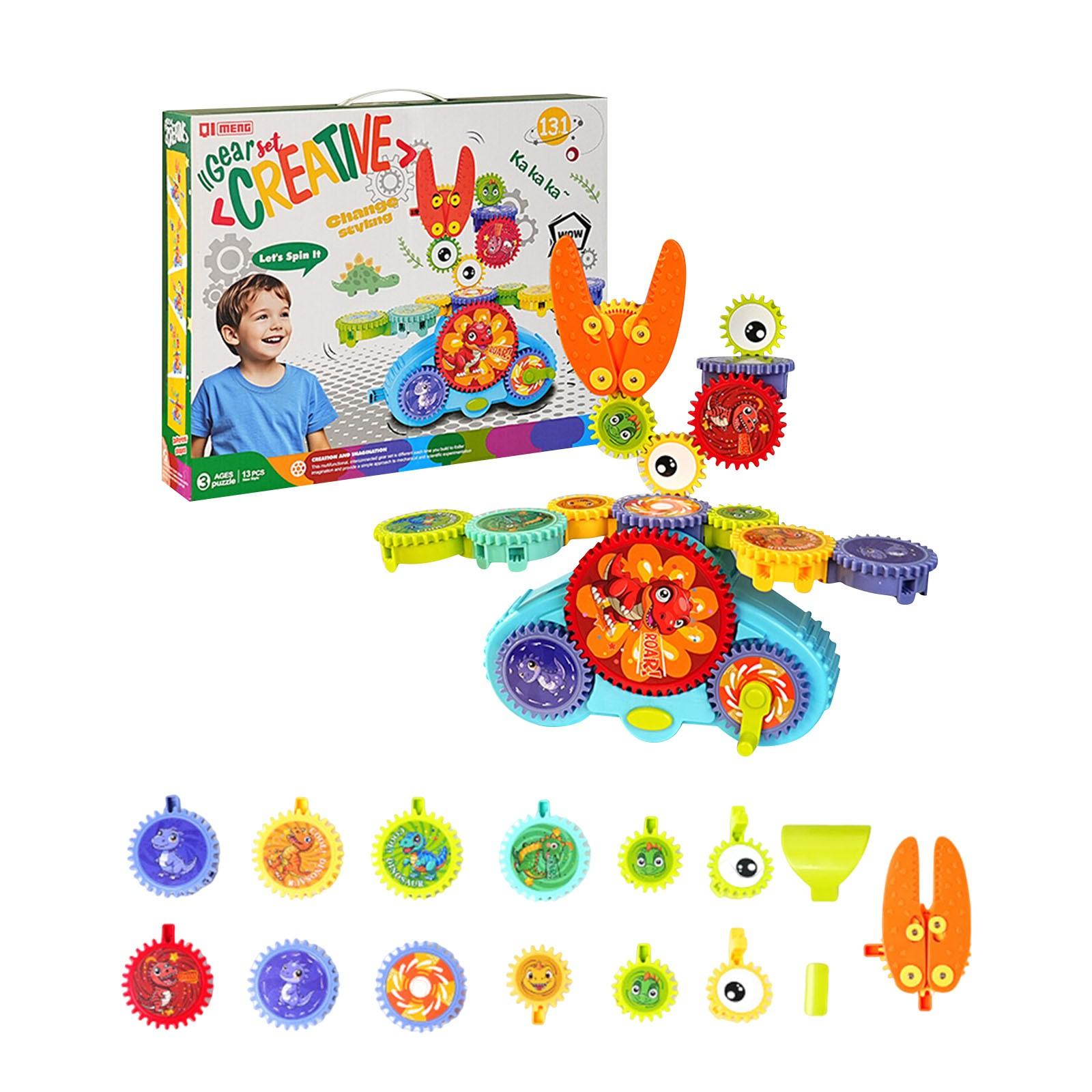 

Электрические строительные вращающиеся развивающие игрушки с переменным приводом One Size