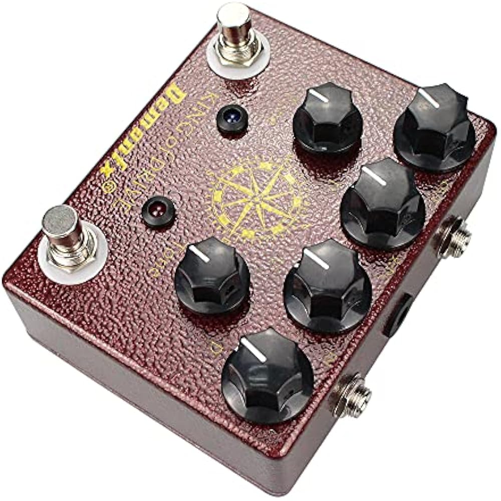 Demonfx KING OF DRIVE/OVERDRIVE overdrive guitar effector