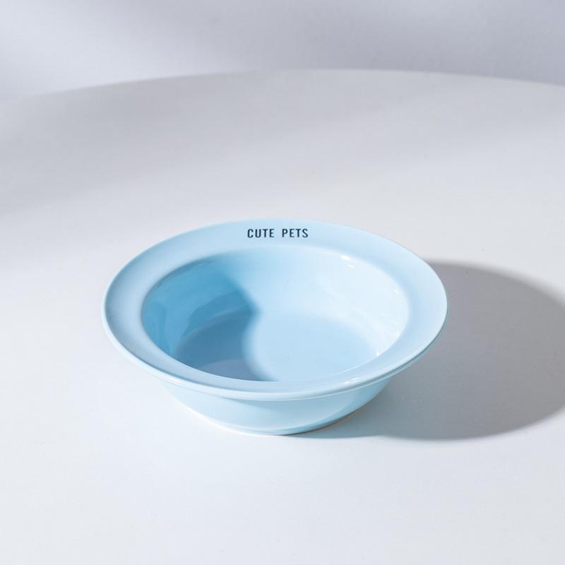 Cerc Bowl Pet Bowl With Iron Stand Protect Cervical Spine Small Size Dog Bowl Smart Bowl For S Pet Supplies