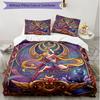 Set copripiumino 3 pezzi (1*Copripiumino + 2*Federe, Senza Nucleo), Set Biancheria da Letto Morbido Stagione Unica con Stampa Sailor Moon, Regalo Decorazione Camera da Letto