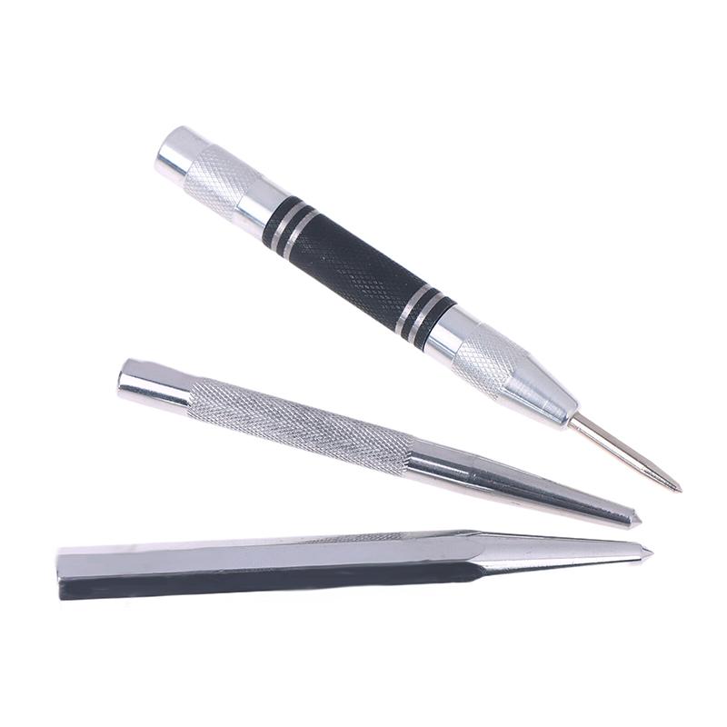 Centre Punch Metal Hardened Cr-V Steel Spot Dot Center For Metal Positioning Drill Hole Bit Drill Locator Hole Punch Hand Tools