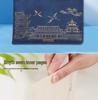 Custom Logo Cultural Creative Notebook & Wooden Bookmark Gift Set