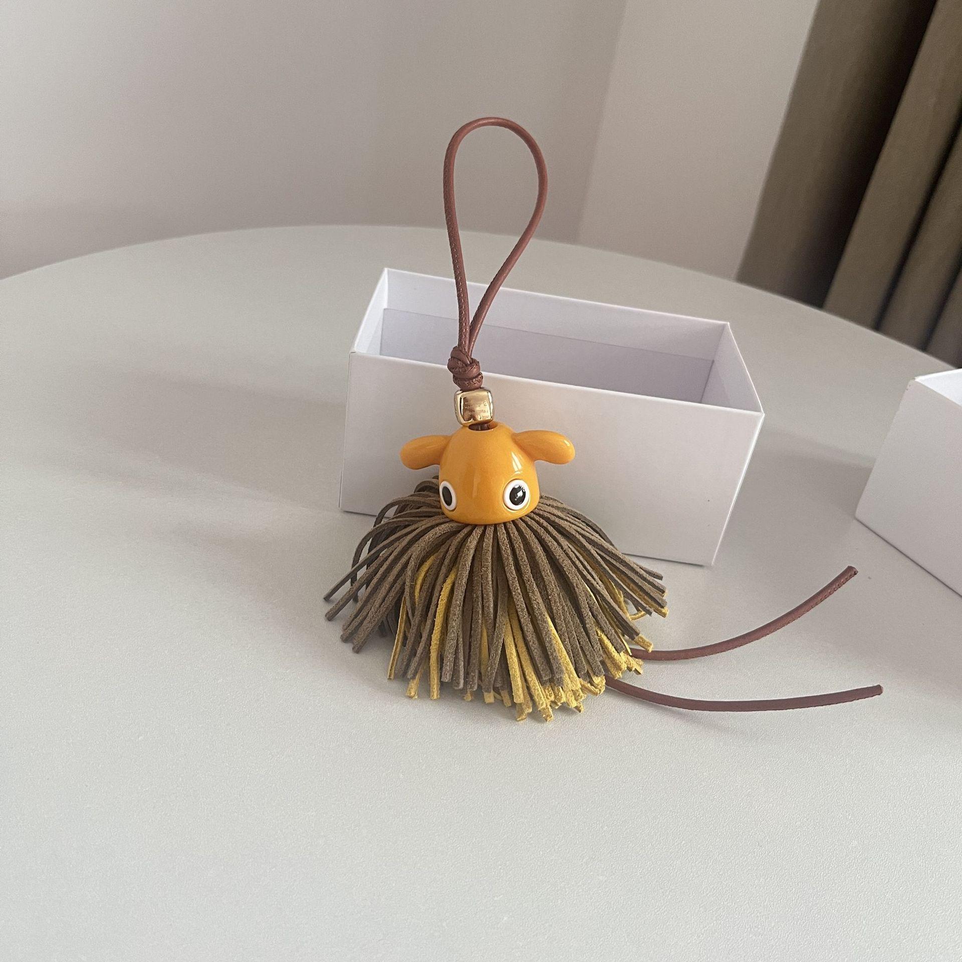 

2025 Exclusive Cute Elf Tassel Doll Bag Charm Ornament