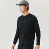 Skechers Moisture Wicking Quick Dry Breathable Solid Color Long Sleeve T-Shirt Men tops P326M053-0018