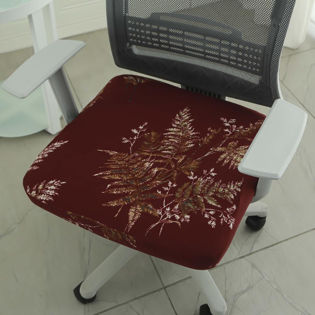 Elastic Square Seat Cover for Dining Seat Cover for Home Hotel Hotel Office Thickened Chair Cover