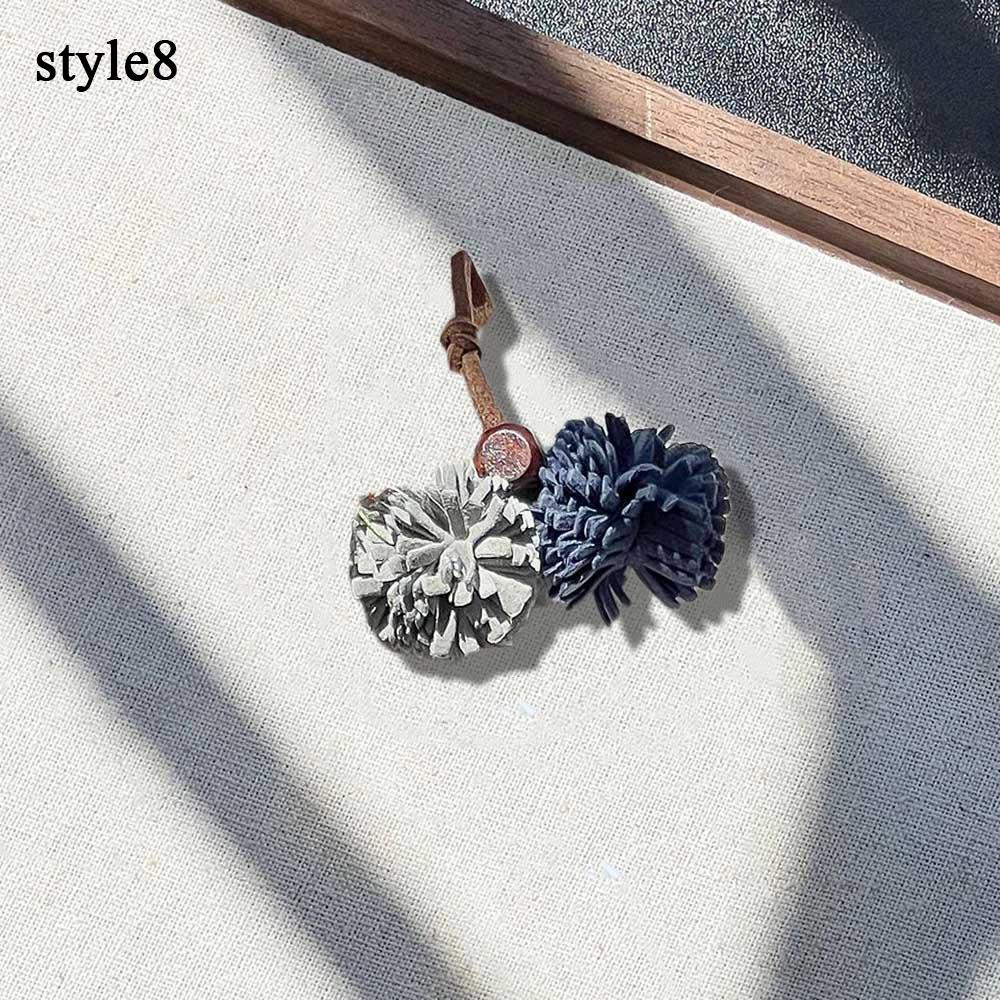Maillard Tassel Pendant Shoe Charms Leather Flower Shoelace Buckle Sports Shoe Decoration Accessory Sports Shoelace Decor Buckle