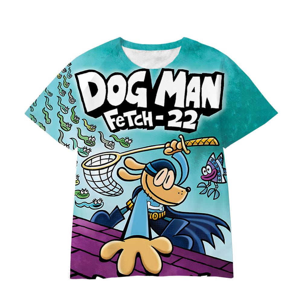 Personalisiertes, hübsches Cartoon-T-Shirt Anime-Kinder-T-Shirt 3D-Digitaldruck Herren-Kurzarm-Sommer-T-Shirt Top