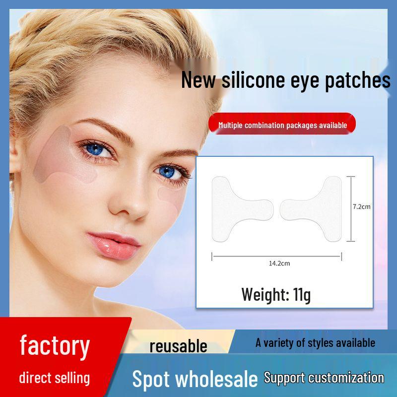 Silicone Anti-Wrinkle Eye Lifting Patches - Firming Transparent Beauty Treatment