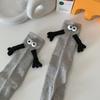 1 Pair Magnetic Hand Socks Solid Color Long Socks with 3D Character Arm Holding Hands Wearable Socks Daily Wear