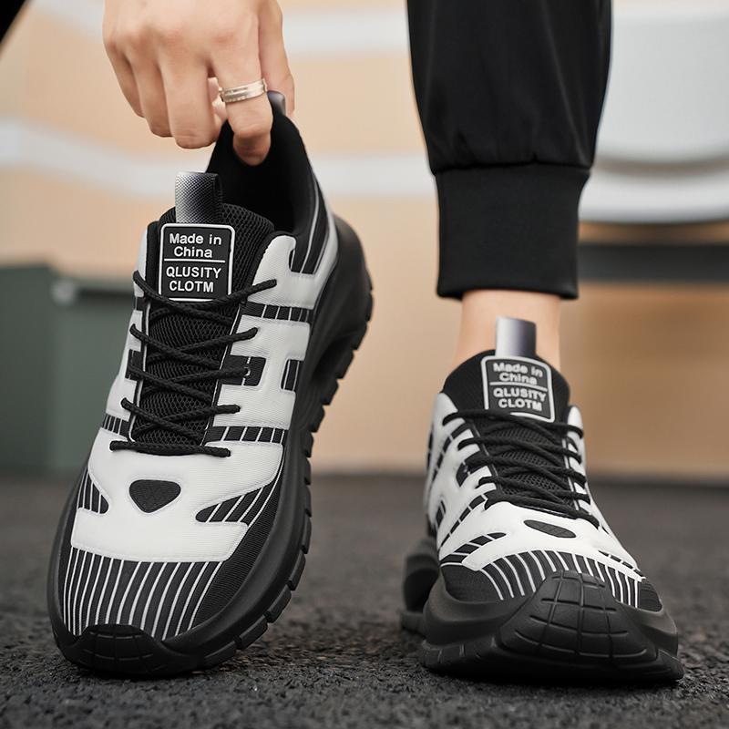 Men's Sports Shoes Low-top Ultra-lightweight Trendy Casual Breathable Running Shoes