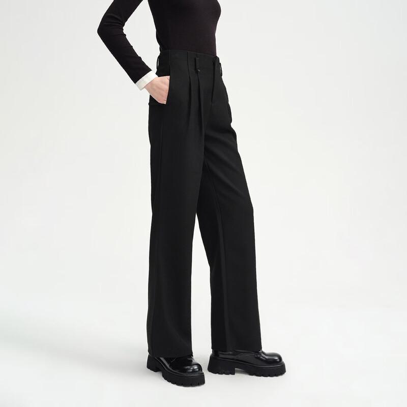 Giovanni Valentino Women's Straight Leg Casual Trousers