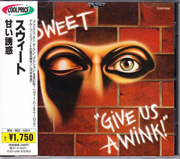 

CD SWEET - Подмигни нам TOCP3190 Capitol Records 1995 Япония Рок Б/У