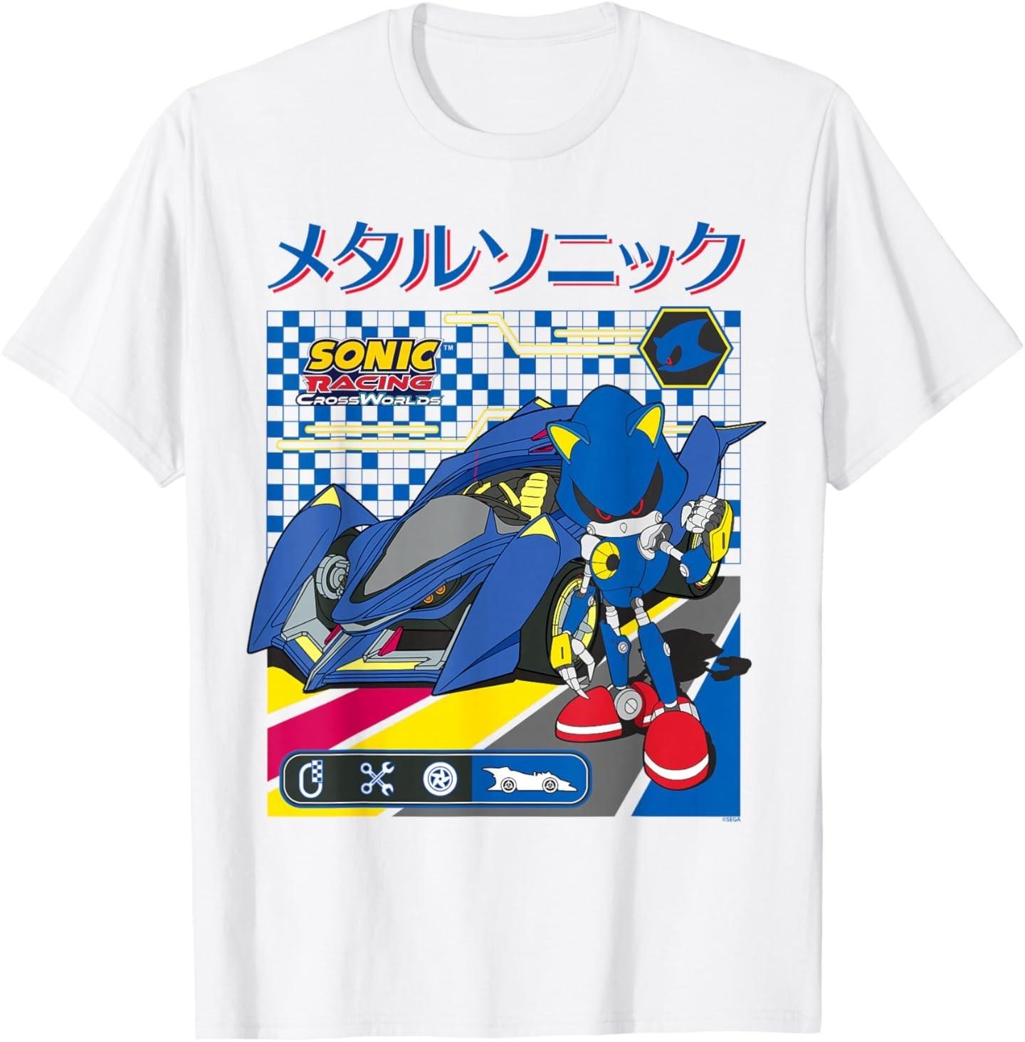 Sonic Racing CrossWorlds Pedal to The Metal Sonic T-Shirt XXXXL