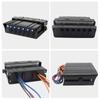 Toggle Switch Panel 6 Gang Switch 40A 12V Switch Panel with LED Indicator for Car Marine Boats Truck