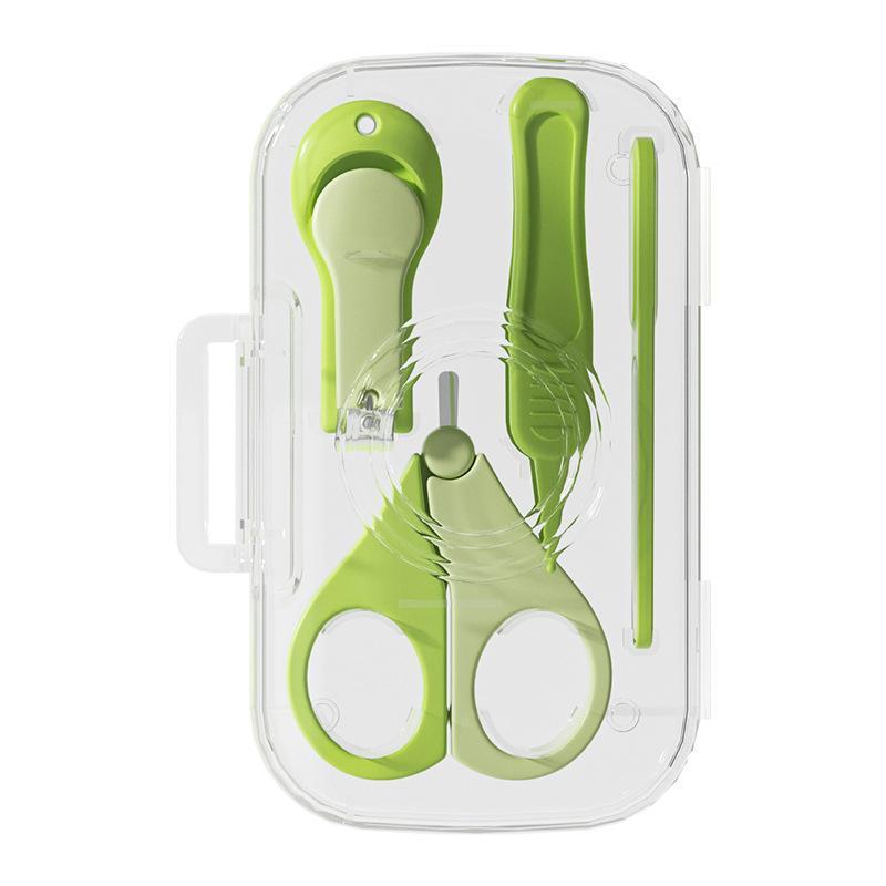 Newborn Anti-Pinch Nail Clippers: Durable, Portable Baby Care Scissors