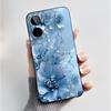 Luxury Fashion Butterfly Flower Cases For BLU G93 Shockproof Black Soft Silicone Back Cover Phone Case For BLU G93 G 93 Casing