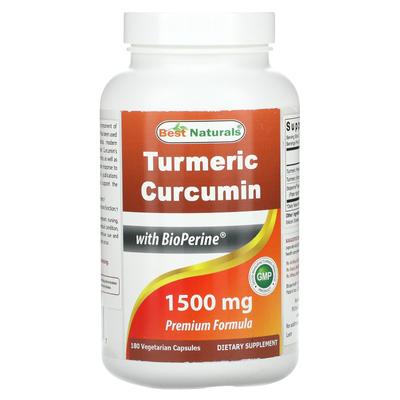 Turmeric Curcumin, Veggie Capsules 180