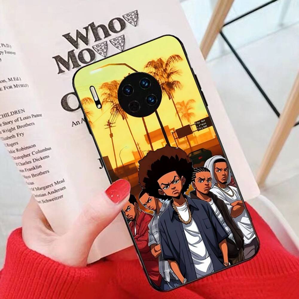 Cartoon The Boondocks Phone Case For Huawei P 8 9 10 20 30 40 50 Pro Lite Psmart Honor 10 Lite 70 Mate 20lite
