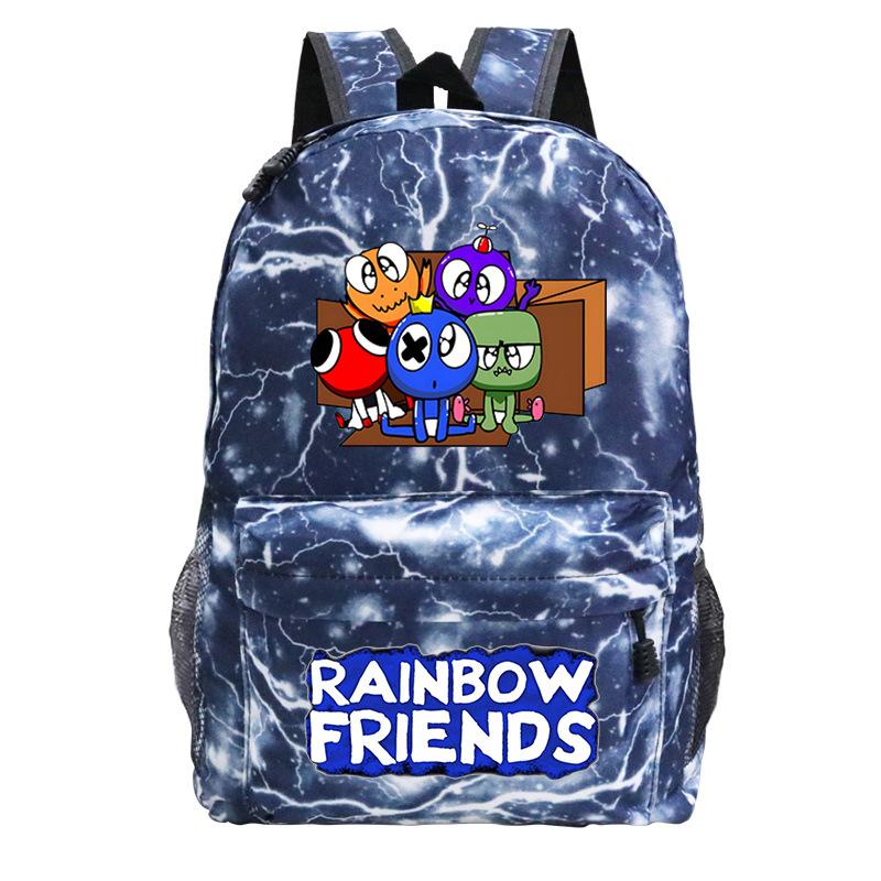 Cartoon Backpack For Primary School Students, Junior High School Students, Campus Burden Reduction Schoolbag Wide Shoulder Large Capacity Computer Bag
