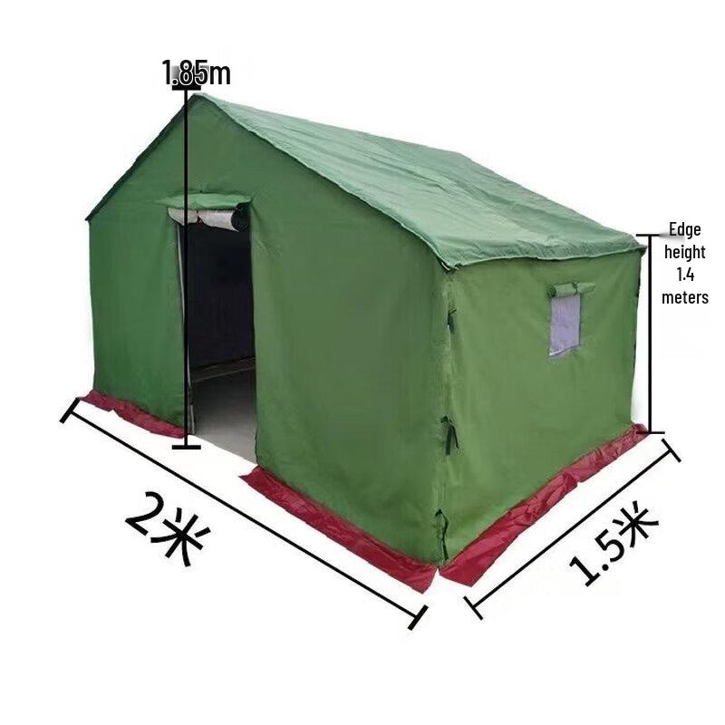 JINGGENG Heavy-Duty Winter Warm Canvas Tent