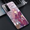 Zero Two Darling In the FranXX Anime Case For Samsung Galaxy S20 S21 FE S10 Lite Note 20 10 Lite S8 S9 S10E S10 Plus Ultra Cover