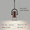 Nordic Led Pendant Lamp 330° Freely Rotating Spotlight Bedroom Walkway Entrance Study Background Wall Spotlights Boom Adjustable