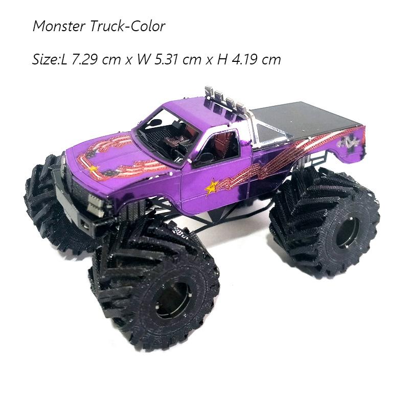 3D Metal Puzzle Super Sport Car Diy Handmade Vehicle Assembly Model Jigsaw Puzzle Toys For Adult Kids