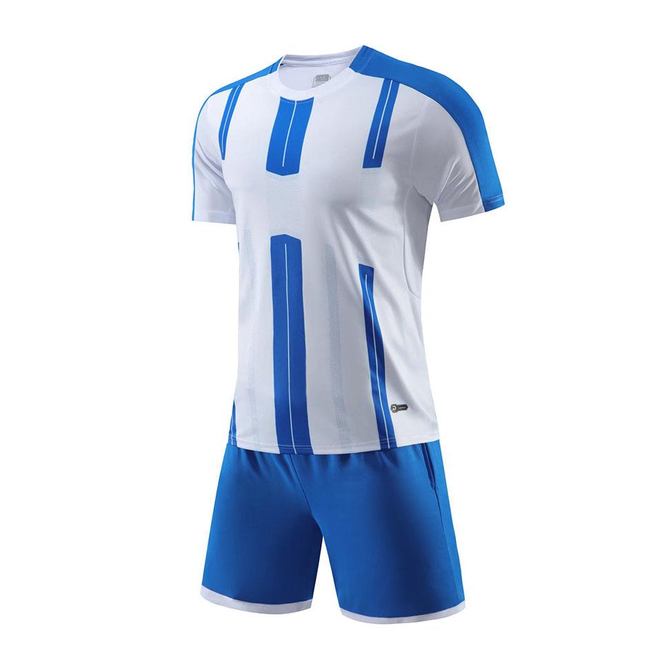DIY Benutzerdefinierte Herren Kinder Fußballtrikot Anzug Schnelltrocknend Atmungsaktiv Club Schule Fußballmannschaft Trainingsuniformen 2-teilige Sportbekleidung 2023