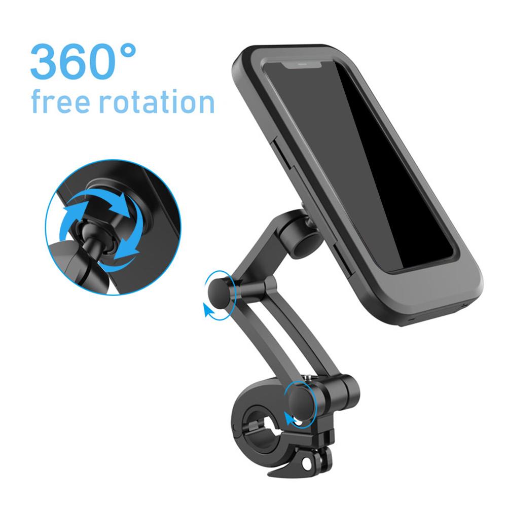 

Держатель велосипедного телефона Легкий ABS Phone Mount Регулируемый мобильный телефон Поддержка