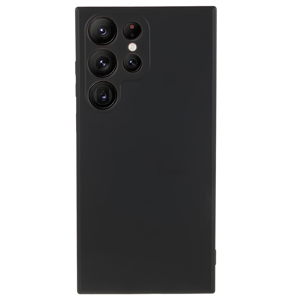 For Samsung Galaxy S22 Ultra 5G Case Precise Cutouts TPU Fiber Lining Shockproof Phone Cover