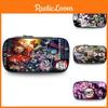 Demon Slayer Versatile Oxford Pencil Case High Capacity For Students Multiple Color Options