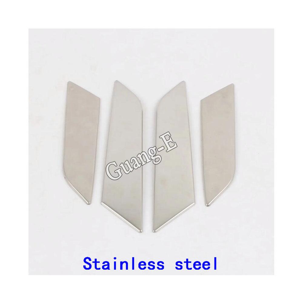 

For VW Volkswagen Touran L 2016 2017 2018 Car Cover ABS Chrome Stick Handshake ide Door Armrest Handrail Trim Frame Stainless steel