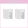 Modern Abs Wallmounted Storage Clip For Bathroom Sanitizer And Towel Hanging